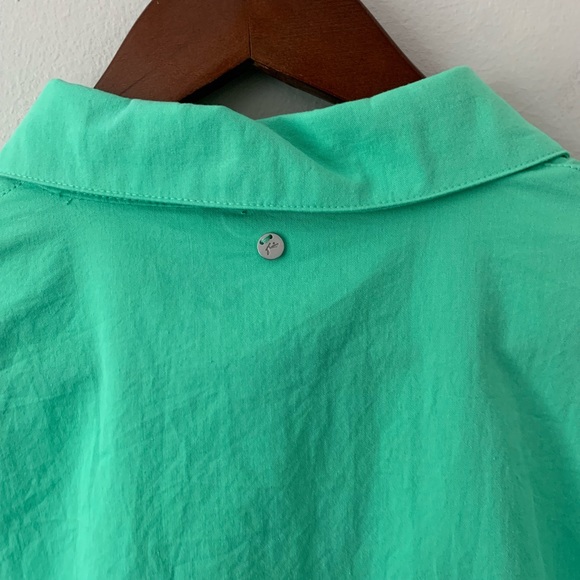 NWT Rusty Surf Popsicle Evergreen Long Sleeve Button Up Shirt Size Medium - Picture 9 of 12